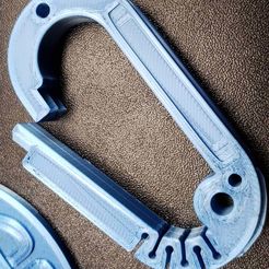 Simple Carabiner Clips - Style them your way! by GlennovitS 3D, Download  free STL model