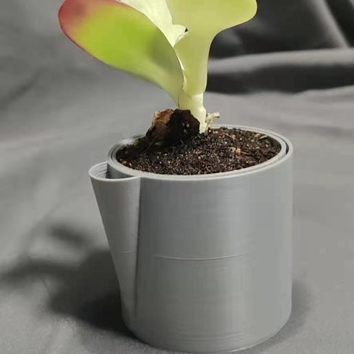 never die plant pot 3D model