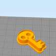 c3.png cookie cutter stamp skull key