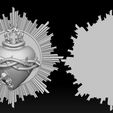 A11.jpg Sacred Heart of Jesus 2 3D Printed Model