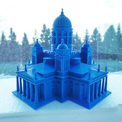 helsinki-cath-miniworld-1.jpg Free 3D file Helsinki Cathedral・3D printable design to download
