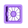 Fan_Bracket.STL Extruded T-Slot 80 mm Fan Mount