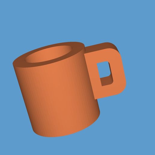 AMONG Mug - 3D model önizlemesi