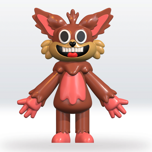 GIBLET - POPPY PLAYTIME 5 STL file 3D Model 3mf Multicolor Fanart