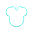 1.png Girl Mouse Cookie Cutter | STL File