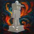 jpg_frame_03.jpg MineCraft Standing Blocky Boy Figure Statue – SoliDRawinGs SG3741