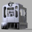 AMW-E1-Render-Front.jpg Futuristic Train Engine