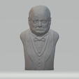 1.png Winston Churchill Bust 3D Model 3D print model