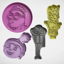 push-diseño.png 3D file phil minion from my favorite villain・3D print model to download