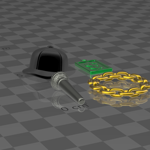 FREE !!!🎤 RAPERO KIT - Playmobil type accessories | FREE STL Pack in ...