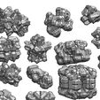 Assem11.JPG Geometrical space debris and asteroids 3D print model