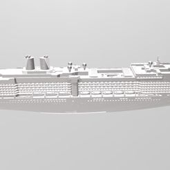 vista2.jpg Archivo STL Crucero MS Oosterdam Holland America Line・Modelo imprimible en 3D para descargar