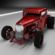 32-Ford-Pickuo-14.png 1932 Ford Pickup 3D-Druck Bausatz