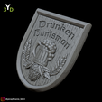 3.png Drunken Huntsman Tavern Sign from Skyrim (Drunken Huntsman Tavern Sign from Skyrim). For 3D printing and CNC woodworking machines.