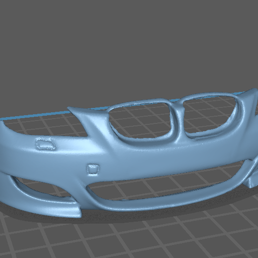 Kページ　e60 🚗 1/18 Kyosho BMW E60 M5 Front and Rear Bumper・ STL File for 3D