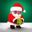 Deco_PereNoelMignon2.jpg Christmas Ornament - Cute Santa Claus