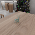 HighQuality1.png 3D Christmas Deer Decor with 3D Stl Files & Deer Print, 3D Figure, Deer Decor, 3D Print File, Gift for Mom, 3D Printing, Deer Gift