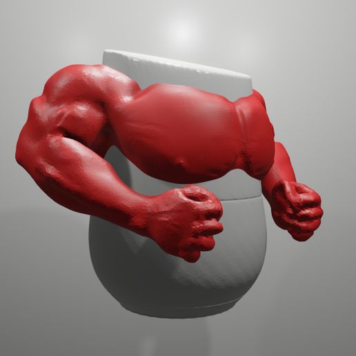 Google-Home_Muscles_11.jpg STL file Google Home Muscles・3D printable model to download, PrintThatThing
