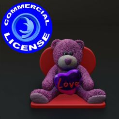 commericial-license.jpg Valentine bear pen holder