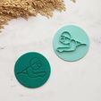 Cookie-Cutter-Swimming-1.jpg Swimming Cookie Cutter Set 3D STL - Pool Party Baking Tool for Sports Cookies, Fondant & Dough - Swim Team Theme