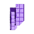 Pyramid_Medium_DoubleStepped-E-Right-B01.stl Pyramid Modular Levels - (Medium) Square - A03 (Doors)