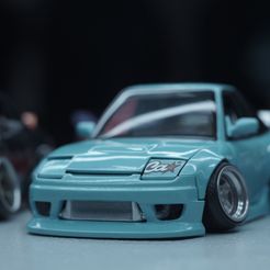 Nissan 200sx Tooned car model kit