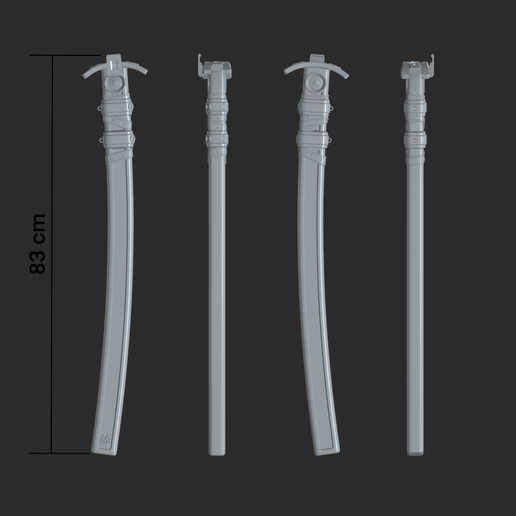🗡️ Zenless zone zero Hoshimi Miyabi sword for 3dprint・ 3D