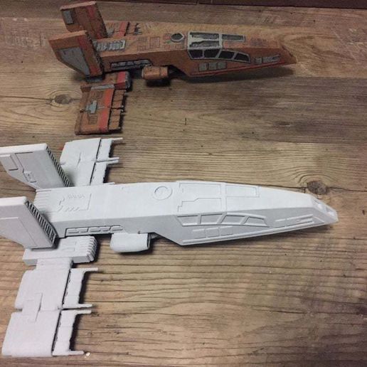 個人装備 Crows Factory HawglegHolster Standerd 🐦 HWK-290/Moldy Crow (Legion scale)・Free STL File for ・Cults