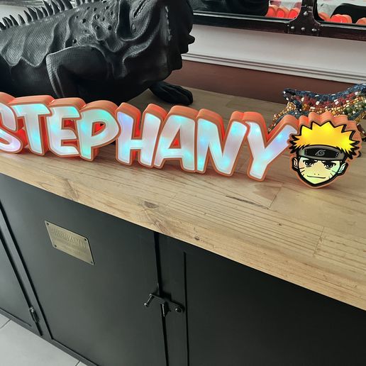 First name LED TO ASSEMBLE Stephany Naruto