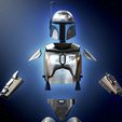 1.jpg Jango Fett | armor | helmet | jetpack | plaster | Star Wars | 3d model print attack of the clones