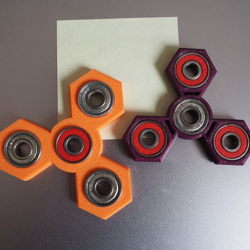 Spinners O3D (V1 Orange & V2 Purple)