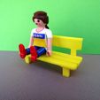 DSC06584.JPG Free 3D file Miniature bench and camping table・3D printing template to download