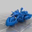 cda2de1b6e132245e3d56f05ee5a7040_display_large.jpg Archivo STL gratis Ork motociclista de guerra・Modelo para descargar y imprimir en 3D, KarnageKing