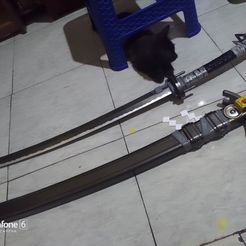 Zenless zone zero Hoshimi Miyabi sword for 3dprint