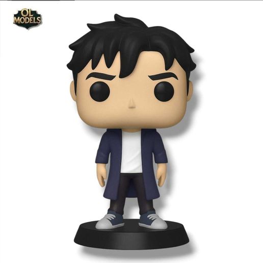 👾 Sung Jin Woo Chibi Figure Solo Leveling 3D Model・ STL File for 3D ...
