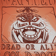 wanted16.png gol d. roger wanted poster - one piece