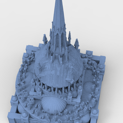 untitled.2021.png Archivo OBJ Torre de la Fortaleza Persa del Desierto 2・Modelo para descargar y imprimir en 3D