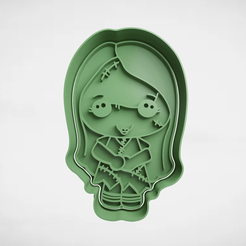 push-diseño.png Archivo 3D Sally De El extraño mundo de jack・Plan para descargar y imprimir en 3D