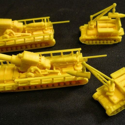 1:200 Tanks and Vehicles, 1944-45 3D model