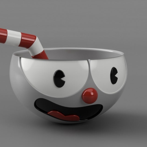 Cuphead - 3D model önizlemesi