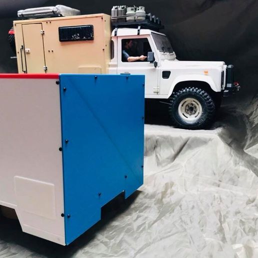 70547294_2472284306162558_1794121226675814400_o.jpg RC 1/10 Cellule Camping / Camper off-road