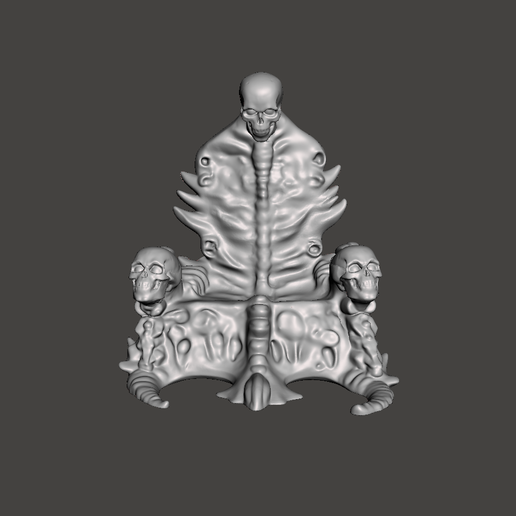 FAN ART THRONE FOR MARVEL LEGENDS MOTU MCFARLANE NECA 3D model