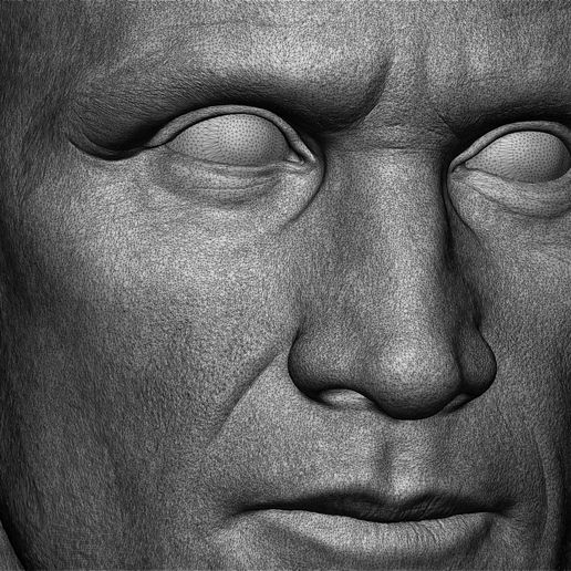 999.jpg Голова Мэтта Смита - лысая версия