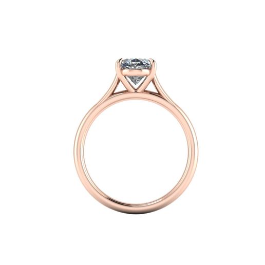 Solitaire Wedding Ring T1