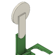 Fusion-360-Home-view-with-Ikea-TISKEN.png Razor and Shaving Brush Holder for Ikea TISKEN