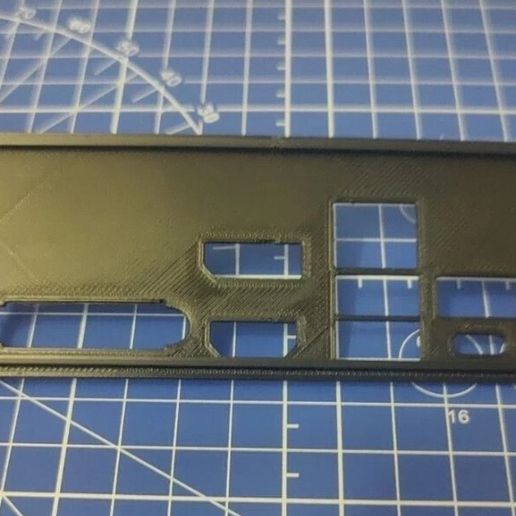 🛡️ i/o shield MSI B250M-MORTAL (ARCTIC)・ STL File for 3D printing・Cults