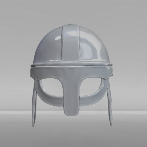 Viking-Style Spectacle Helmet | STL 3D Model