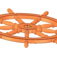seawheel_v03_full-01.jpg Ships Steering Wheel v03 for 3d-print and cnc