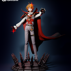 1.png Fichier 3D Comte Tartagila Dracula | Genshin Impact・Modèle pour imprimante 3D à télécharger