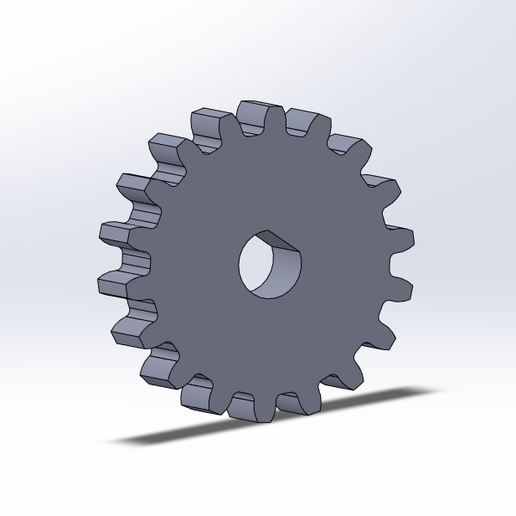 Download STL file Gears 2 sizes • 3D printable object ・ Cults